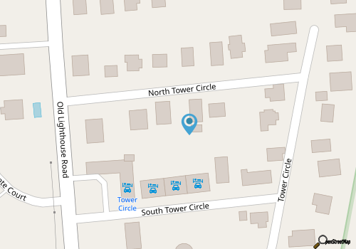 Dreamy beach house with shared pool, central ac, private w/d, deck, & WiFi map location