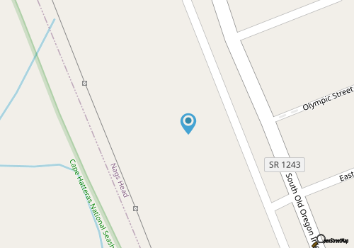 Pet Friendly Semi-Oceanfront Home in Nags Head map location