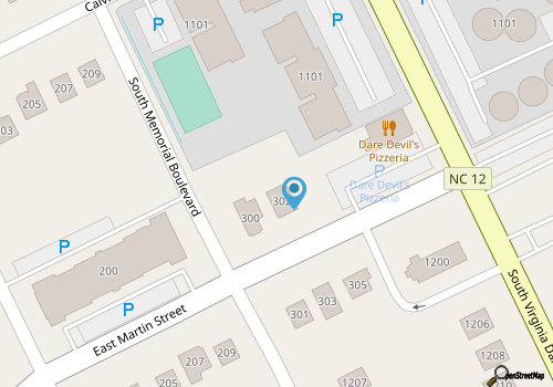 Barefootin' - steps from the beach, restaurants & shops. Very close to it all! map location