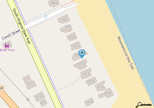 Oceanfront pet-friendly Nags Head home w/ hot tub! map location