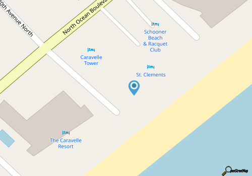 Huge 25 foot circle balcony/MODERN COASTAL/Best view in Myrtle Beach map location