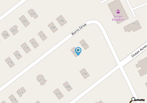 Coastal home walkable to the beach & conservancy with patio, W/D, & central AC map location