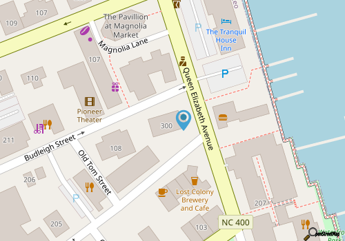 Dare County Arts Council Gallery map location