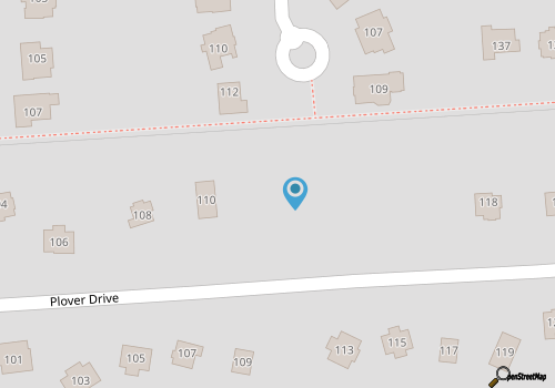 Gorgeous vacation home in Duck, situated between the ocean and sound! map location