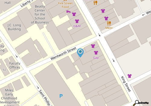 One Bedroom Residence on Historic King St. map location