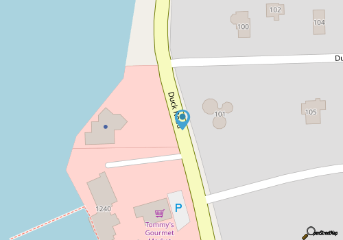 Barrier Island Station 1 map location