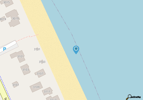 6030 Sanctuary * 4 Min Walk to Beach map location