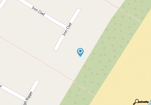 10 Iron Clad- Luxury Ocean Front Home, 6 Br, 6.5 Ba- Private Beach Access map location