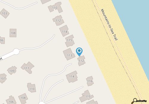Seaside 22: Oceanfront, Pool, Hot tub, Game Room map location