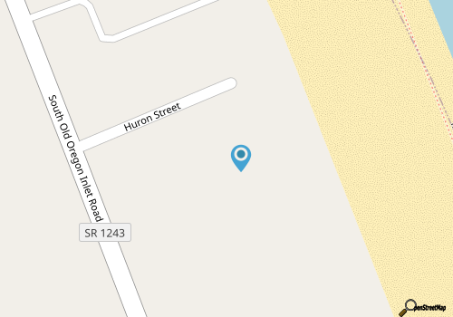The Lodge | Oceanfront | Private Pool, Hot Tub | Nags Head map location