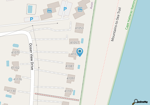 Oceanfront house with private pool, hot tub, AC, W/D & fireplace - dog-friendly map location