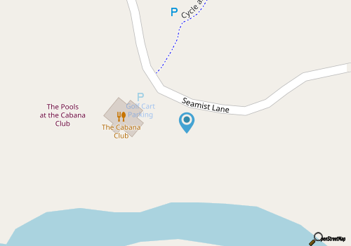 14 Sea Mist Road - Resort Access Included! Golf Cart Included! Great Fripp Island Location! map location