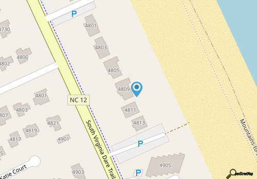 Barefootin'- Oceanfront, private pool, hot tub, pool table, private walkway to the beach! map location