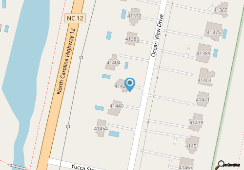 Ocean-view house with central AC & private hot tub map location