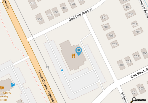 Captain George's Seafood Restaurant map location