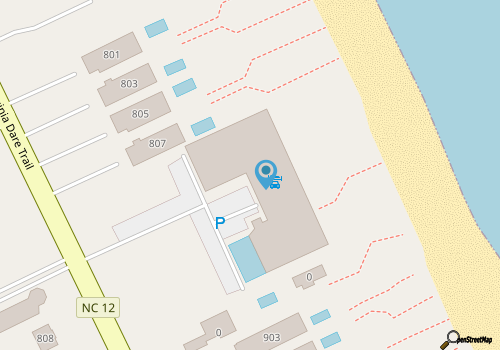 311 The Wright Place by First Flight Rentals map location