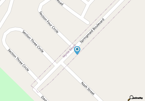 2nd unit - 2BR Oceanfront Condo at Holiday Inn Club Vacations - Myrtle Beach map location