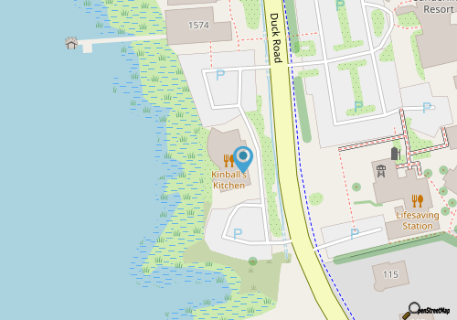 The Lifesaving Station Restaurant map location