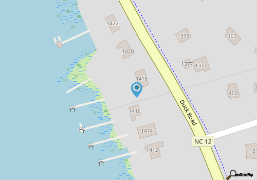 Emerald Duck -- Awesome Sunset and Water Views Soundfront Duplex map location