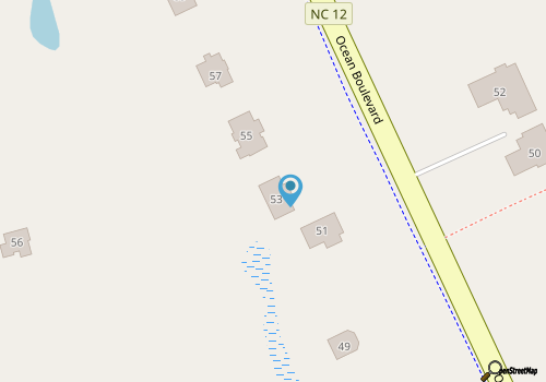 Spacious, Semi-Oceanfront, OBX Escape! map location