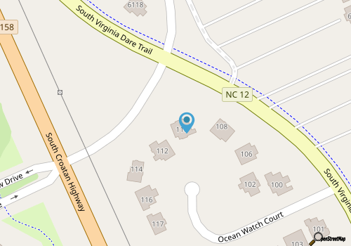 Our Happy Place: Oceanside, private and community pool, hot tub, dog friendly map location