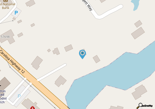 Hatteras Island Ocean Center map location
