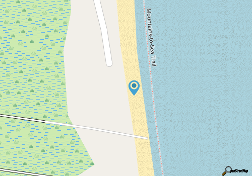 Oceanfront house with private hot tub, central AC, and WiFi map location