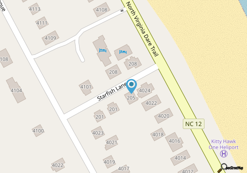 Calico Jack's Galley (2-Bedroom Cottage) - Pets Allowed by RedAwning map location