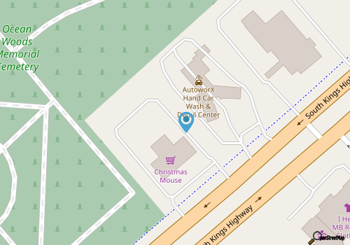 The Blue Turtle: 3-bedroom, 2-bath MB townhouse w/ 5 min walk to the beach map location