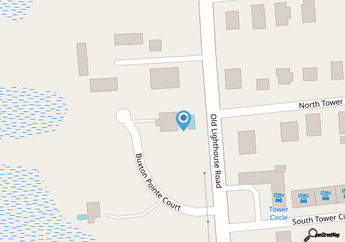 Ocean-view home with central AC, pool, & hot tub map location
