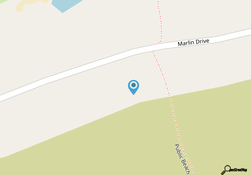 Sandy Shores, Oceanfront Pet Friendly 775 Marlin Drive map location