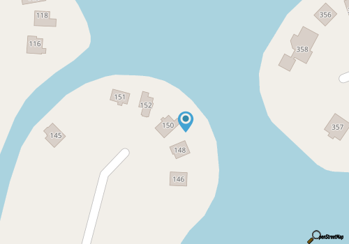 Canal Front Home with Private Dock, Multiple Decks & Hot Tub   map location