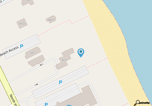 OCEANFRONT PENTHOUSE 2BR,2BA with POOL!  Incredible Beach Property ????! map location