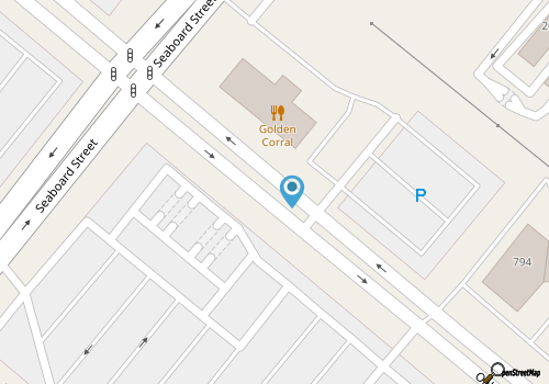 Spacious 4 Bedroom house in Myrtle Beach, close to the Airport, shopping, dining map location