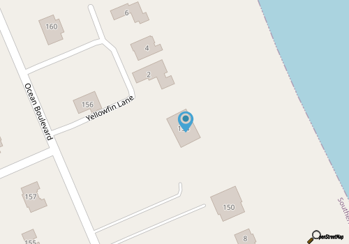 Captain's R&R - 5 BR Oceanfront Home w/Private Pool & Hot Tub - Dogs Allowed map location