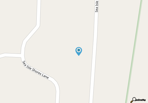 Semi-Oceanfront Home in Waves with Private Pool,  Hot Tub, and Game Room map location