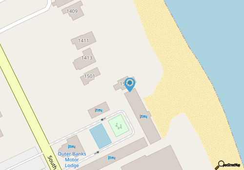 5373 - Wench's Pad 4, a stunning 20-bed oceanfront retreat in Kill Devil Hills map location