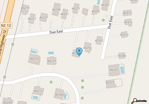 Grand beach home with elevator, private hot tub, game room, & pool access map location