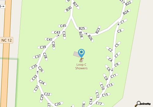 Miss Oregon Inlet map location