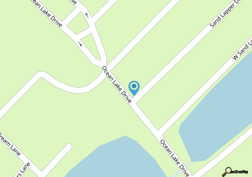 Paradise Coastal Cottage, new owner, 2BR 2BA Getaway Golf Cart and Pet Friendly map location