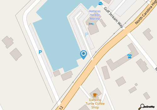 Hatteras Blue Sportfishing map location