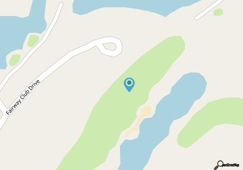 On the golf course, sleeps 16, golf cart, pets allowed, all new beds & furniture map location