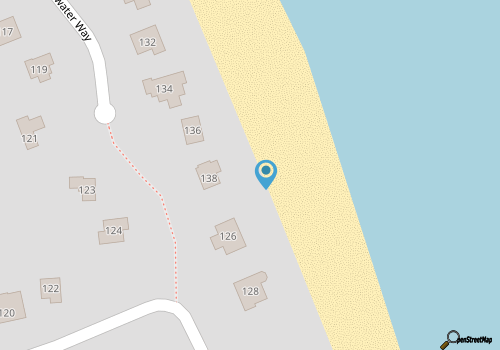 OCEANFRONT, Ocean Views, Sun Decks, Prv Beach Access, SA69, Kirk map location