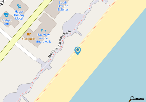 Modern Oceanfront 1BR 18th Fl | Balcony & Views map location
