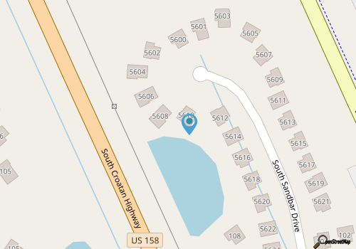 Honzie's Hideaway: Oceanside, Shared Pool, Tennis map location