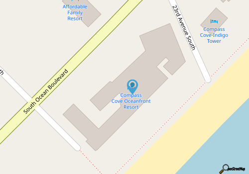 Seaside Retreat:Oceanfront Mini Suite map location