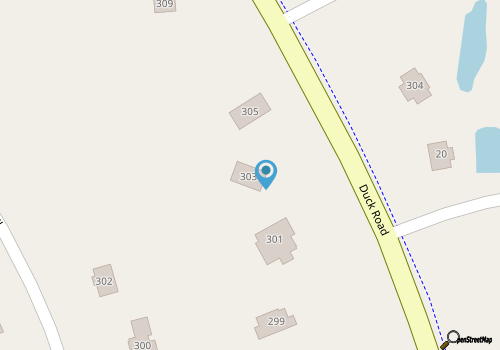 SS303- 4 Bedroom, 3.5 Baths, Pet Friendly Soundside Home. map location