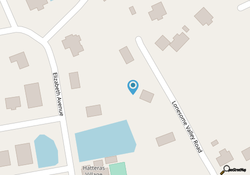 Hatteras Village Private Studio **Southside** 2 map location