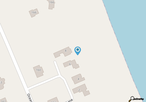 Oceanfront home situated between Kitty Hawk and Duck, NC! map location