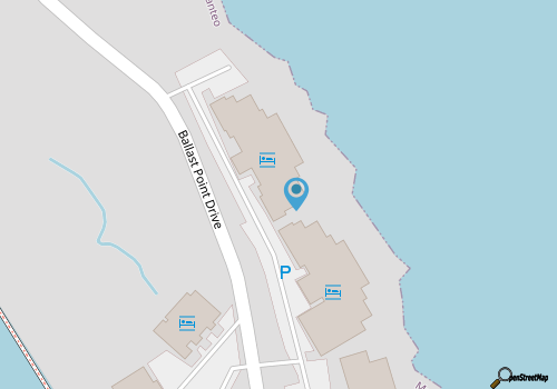 Ballast Point Villa 1411: Soundfront, Pirate's Cove Community Amenities, Water Views map location